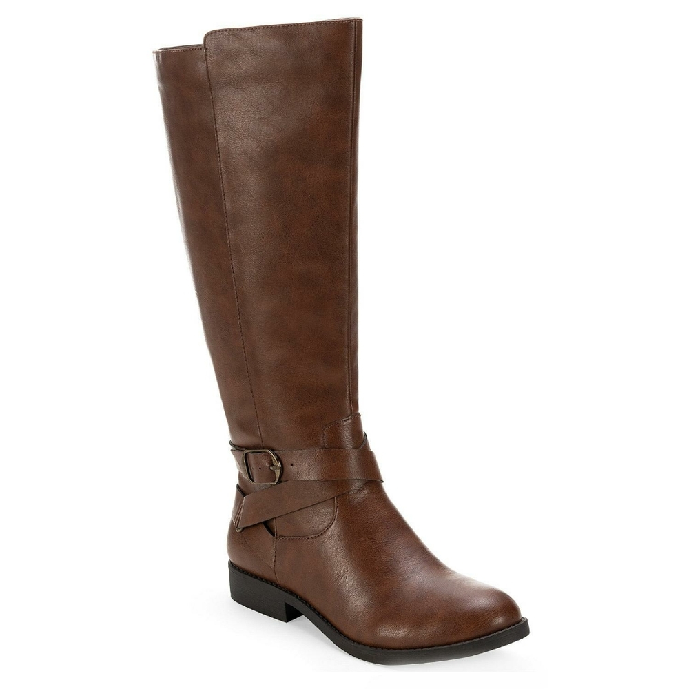 Style & Co Women's Knee High Riding Boots - Brown 5.5 New